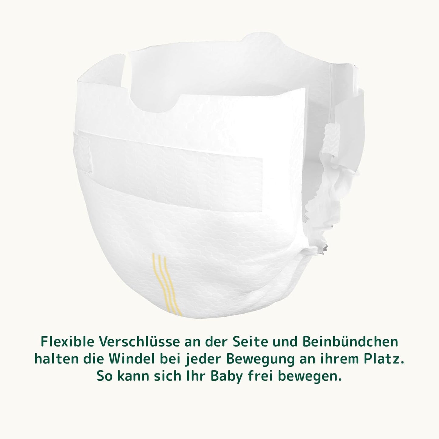 Bambo Nature plenky pro miminka, velikost 0 (1-3 kg), 144 ks, měsíční box | Prémiové plenky s vylepšenou ochranou proti úniku | Maximální pohodlí a svoboda pro novorozence | Dermatologicky testované plenky