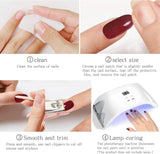 JMEOWIO Nagelfolie UV Härtend Bunter Blumenglitzer UV gelové proužky na nehty Nálepka na nehty Nagelaufkleber Nail Art Dekoration Nageldesign Zubehör