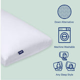 Polštář na spaní Casper Sleep Original, king size, bílé standardní polštáře Naty Shop