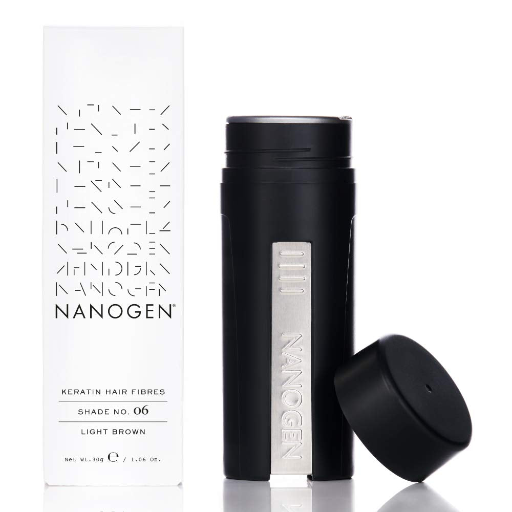 Vlákna na zahušťování vlasů Cinnamon 30G Péče o vlasy Naty Shop Světle hnědá 30G