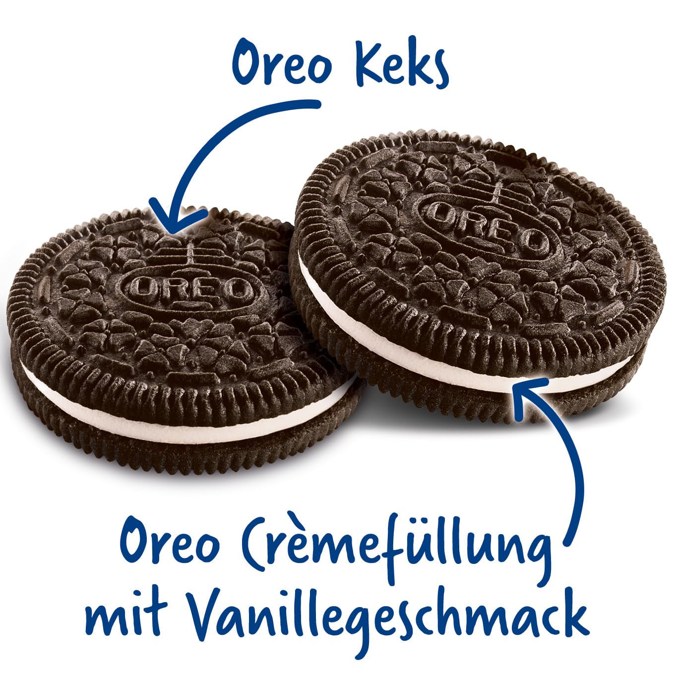 OREO Original - Křupavé sušenky s kakaem a lahodnou krémovou náplní s příchutí vanilky - 32 x 44g