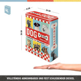 Nostalgic-Art Retro úložný box XL, 4 l, Krmivo - tip na dárek pro majitele psů, úložný box na suché krmivo, vintage design Krabice na potraviny Naty Shop