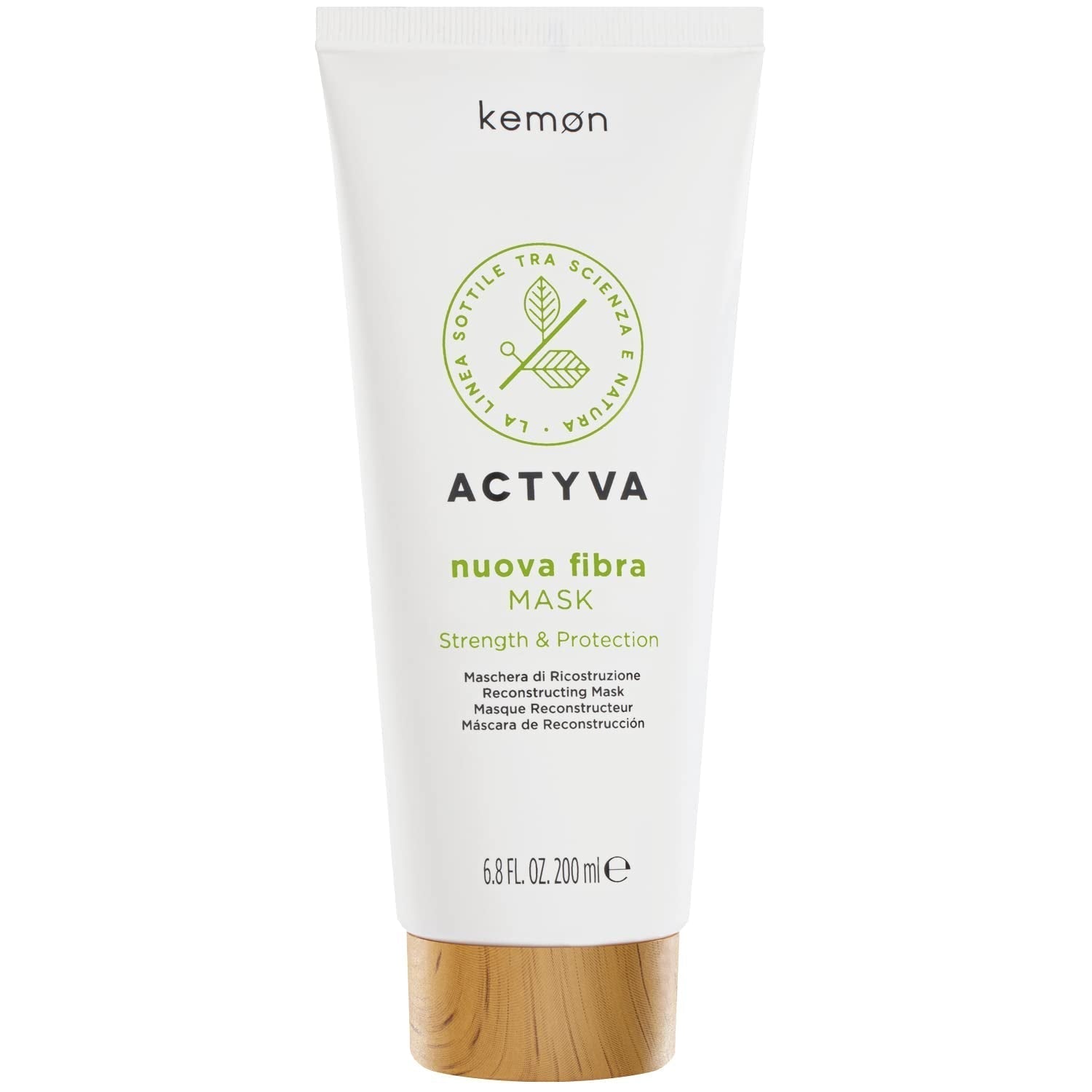 KEMON Actyva Nuova Fibra Mask 200 ml Maska na vlasy Naty Shop Výchozí název