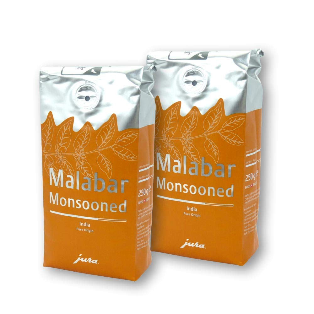 2x zrnková káva Espresso Malabar Monsoon 250g