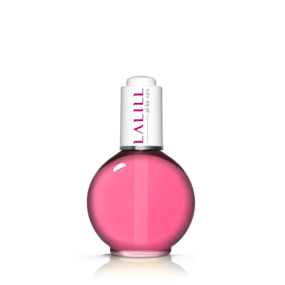LALILL Olej na nehtovou kůžičku 75 ml - Himbeere Nagelpflegeöl - Nagelöl Pflege Für Nägel Nagelhaut - SPA Maniküre Naildesign Hände - Vegan - S pipetou