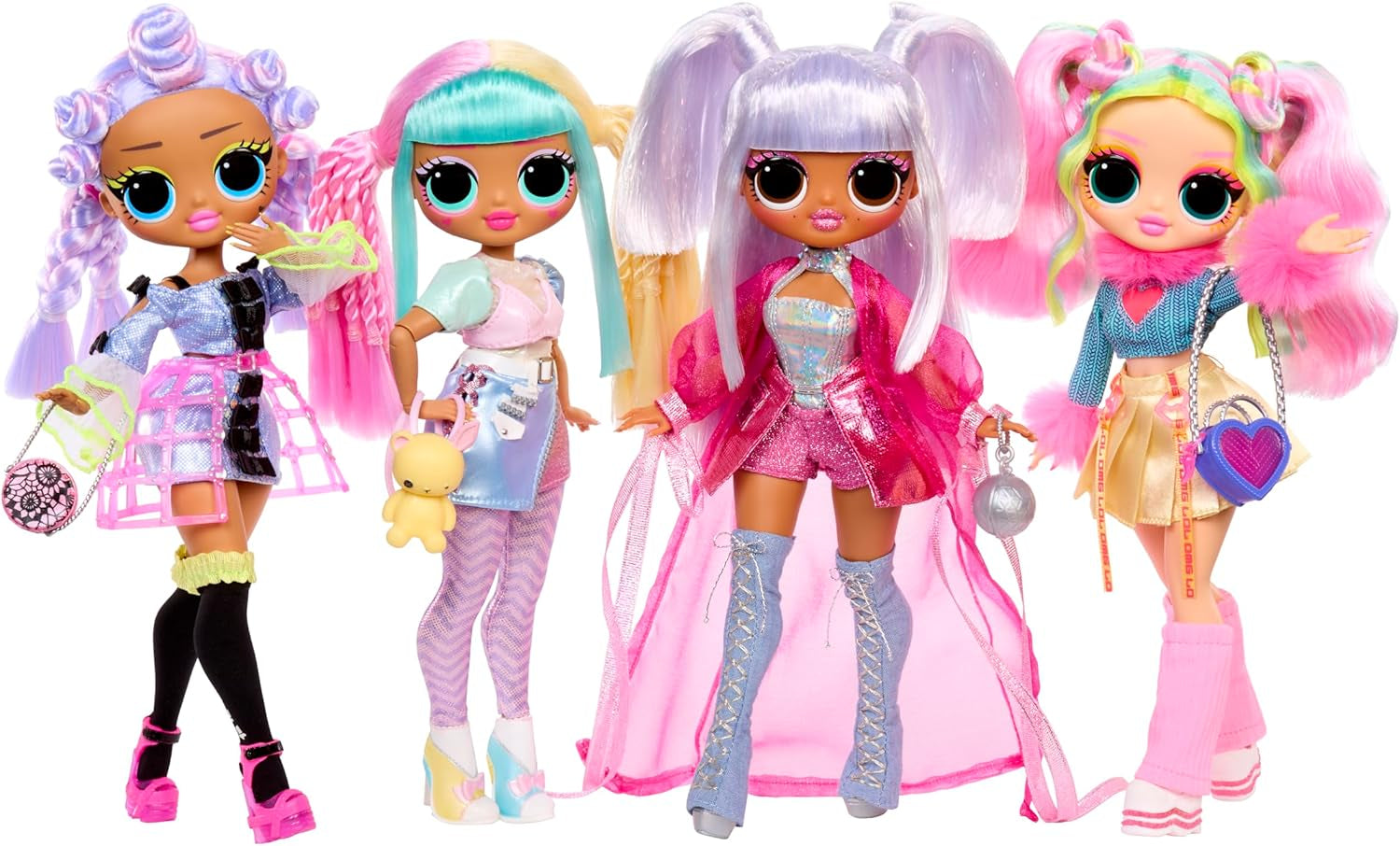 LOL Překvapení! OMG Doll – Kitty K – Obsahuje 1 módní panenku s báječným oblečením, 4 sběratelské panenky