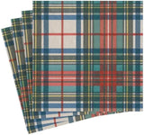 Koktejlové papírové ubrousky Dress Stewart Tartan 20 v balení