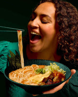 LEE KUM KEE Ramen Noodles - Asijský ramen s jemnou a jemnou texturou, klasika pro ramen polévky a wok pokrmy, polosuché nudle, dvě porce v balení, 6 x 180g multipack