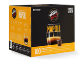 Caffè Vergnano 1882 – Èspressokompostierbare Kaffeekapseln, Compatible Mit Nespresso, Napoli – Packung Enthält 100 Kapseln