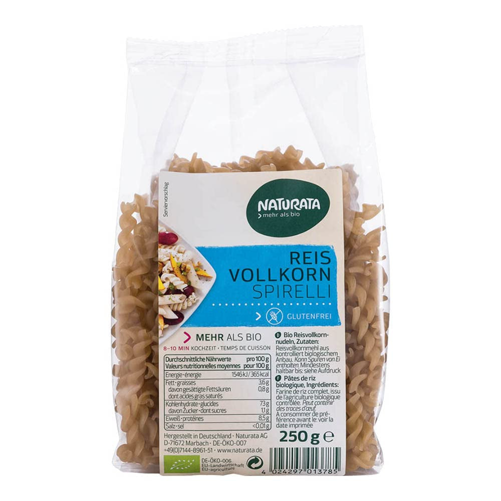 Bio penne, celá rýže (1 x 250 g)