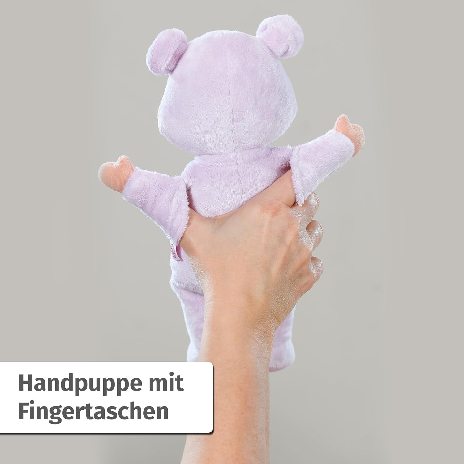 Myš Baby Born pro miminka měkká panenka, 26 cm, s kapsičkami na uši a prsty, pro novorozence, 836590 Zapf Creation, růžová