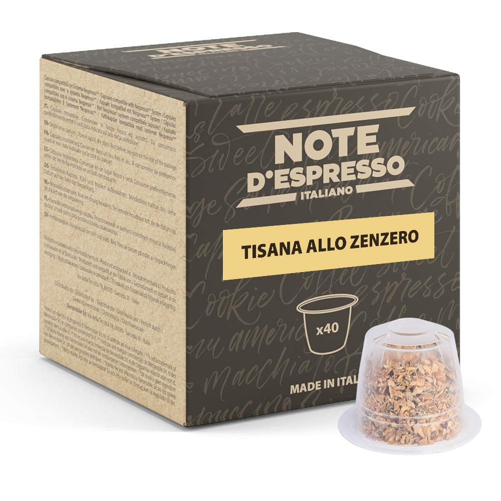- Ginger - Kapselmaschinen - výhradně kompatibilní s NESPRESSO - 40 kapslí