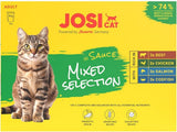 Multipack Mixed Selection in Sauce (12 x 85 g) | Dospělý | Prémiové mokré krmivo v omáčce pro odrostlé kočky Multipack myth 4 Sorten | Ohne Konservierungsmittel | 12 balení