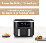 SEVERIN Dvojitá horkovzdušná fritéza s varnou komorou 2 X 3,8 l, 8 automatických programů Spotřebiče Naty Shop