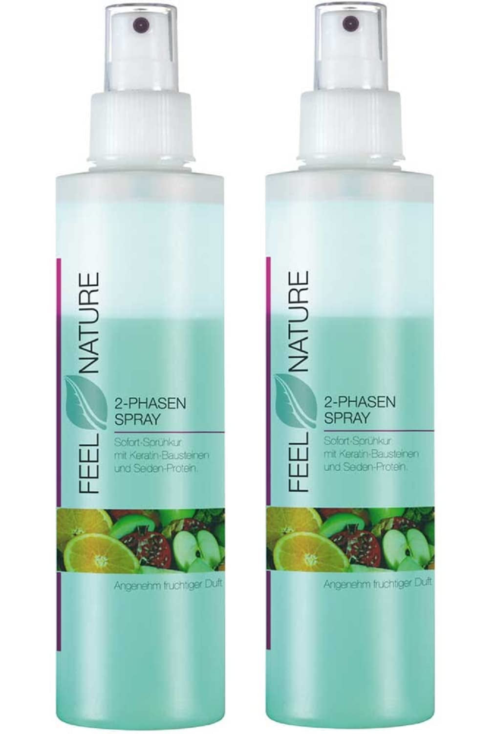 Sada 2 ks: Feel Nature 2 Phase Care Spray 2 x 200 ml Prostředky na rozčesávání Naty Shop Výchozí název