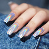 Chrome Nail Powder Aurora Ice Shimmer Chrome Pigment Powder 4PCS Chrome Powder Nägel Nail Art Nageldesign