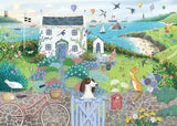 Ravensburger Puzzle 12001104 - Coastal Cottage- skládačka 1000 dílků pro dospělé a děti od 14 let Puzzle Naty Shop Nový design