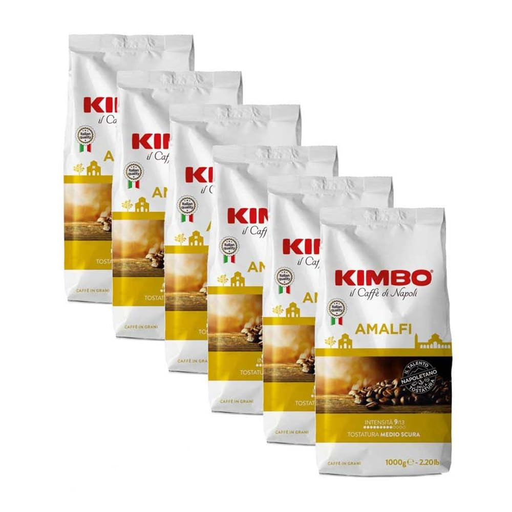 Kávová zrna Amalfi, 1 kg, 6 kusů