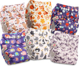 Littles a Bloomz FLP2-0406 Standard Clip opakovaně použitelná plena, 4 plenky
