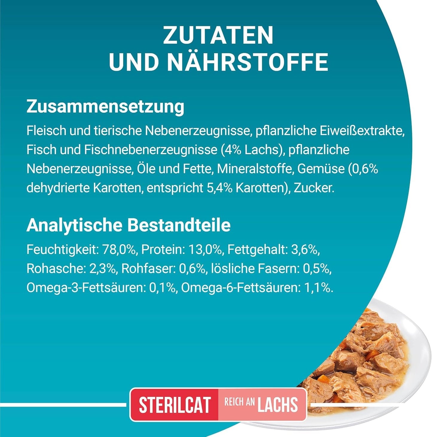 PURINA ONE STERILCAT mokré krmivo pro kočky, jemné kousky v omáčce pro sterilizované kočky, s lososem, balení 26 ks (26 x 85 g)