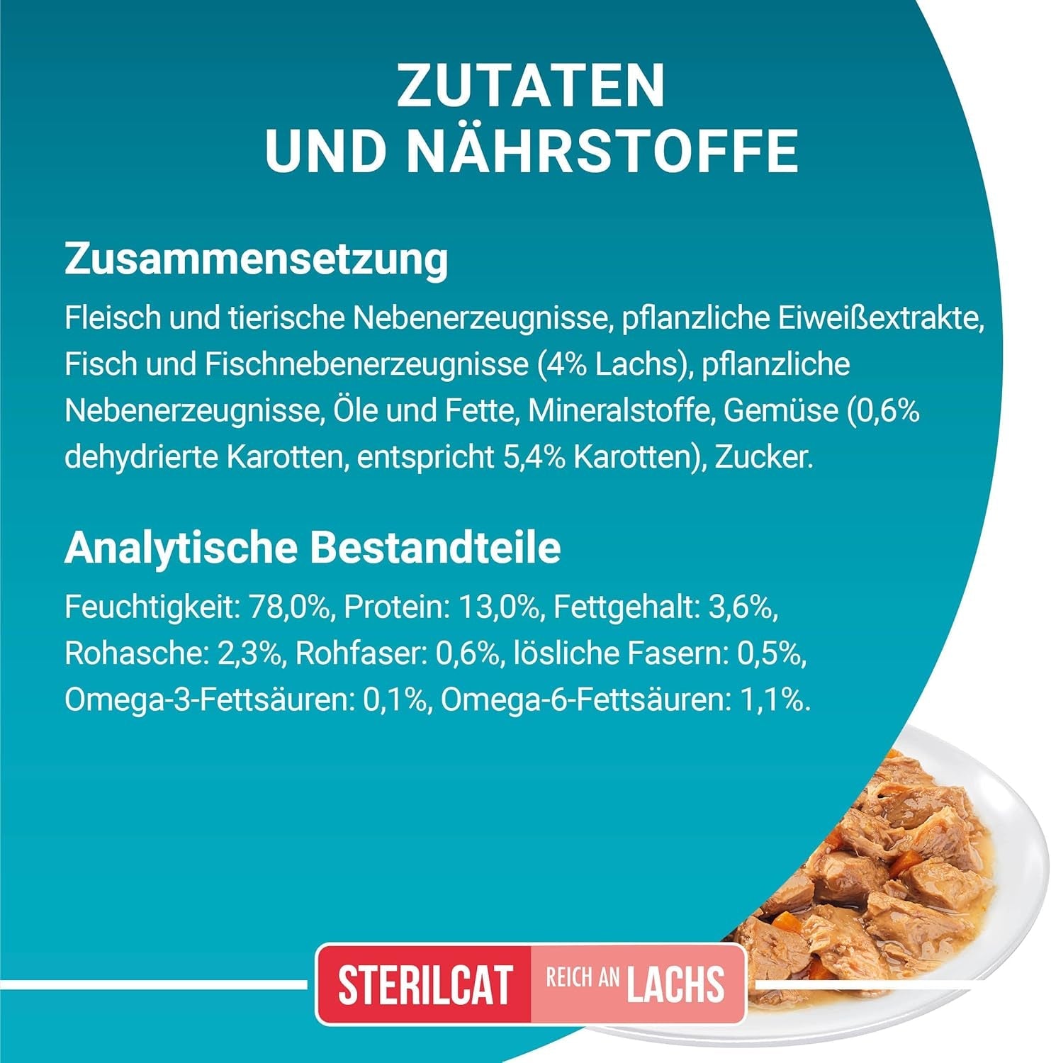 PURINA ONE STERILCAT mokré krmivo pro kočky, jemné kousky v omáčce pro sterilizované kočky, s lososem, balení 26 ks (26 x 85 g)