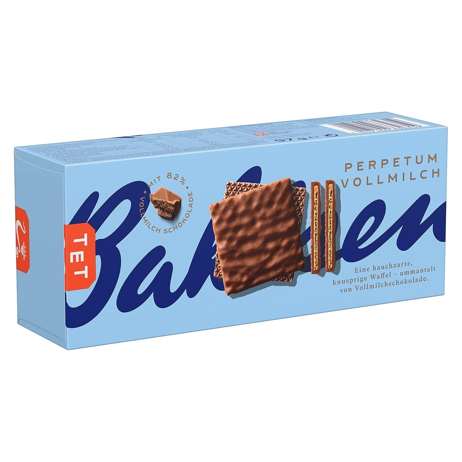 Bahlsen Perpetuum Mléčná čokoládová oplatka (1 x 97 g) (balení 10 ks)