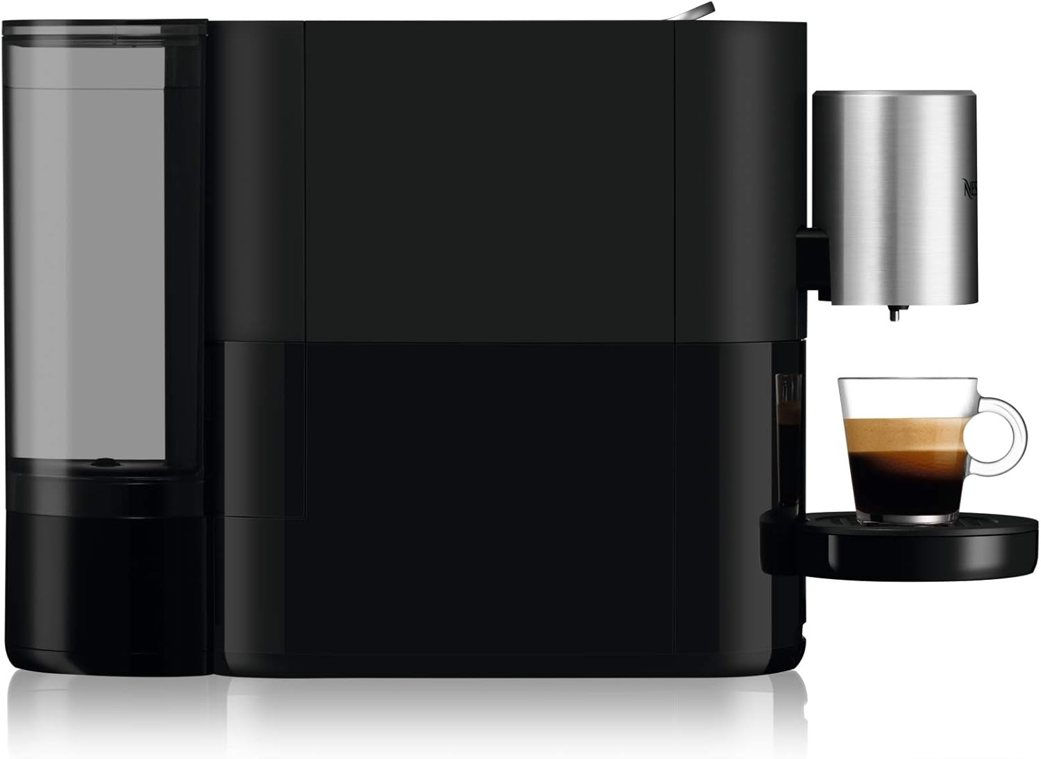 Espresso kávovar Krups Nespresso, kávovar na espresso na kapsle, styl Espresso Barista, napěňovač mléka, Made in France YY4355FD
