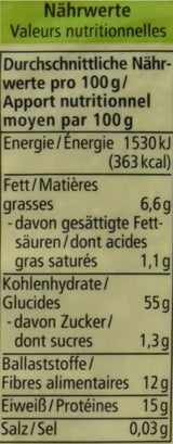 Bio ovesné otruby s klíčky, 500 gramů Cereale Naty Shop