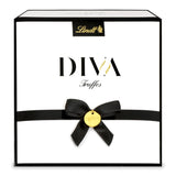Lindt Čokoláda - Náhrdelník Pralinka DIVA | 182 g | Krabička se 16 pralinkami ve 4 lahodných sortimentech | Čokoládový dárek | Čokoládový dárek