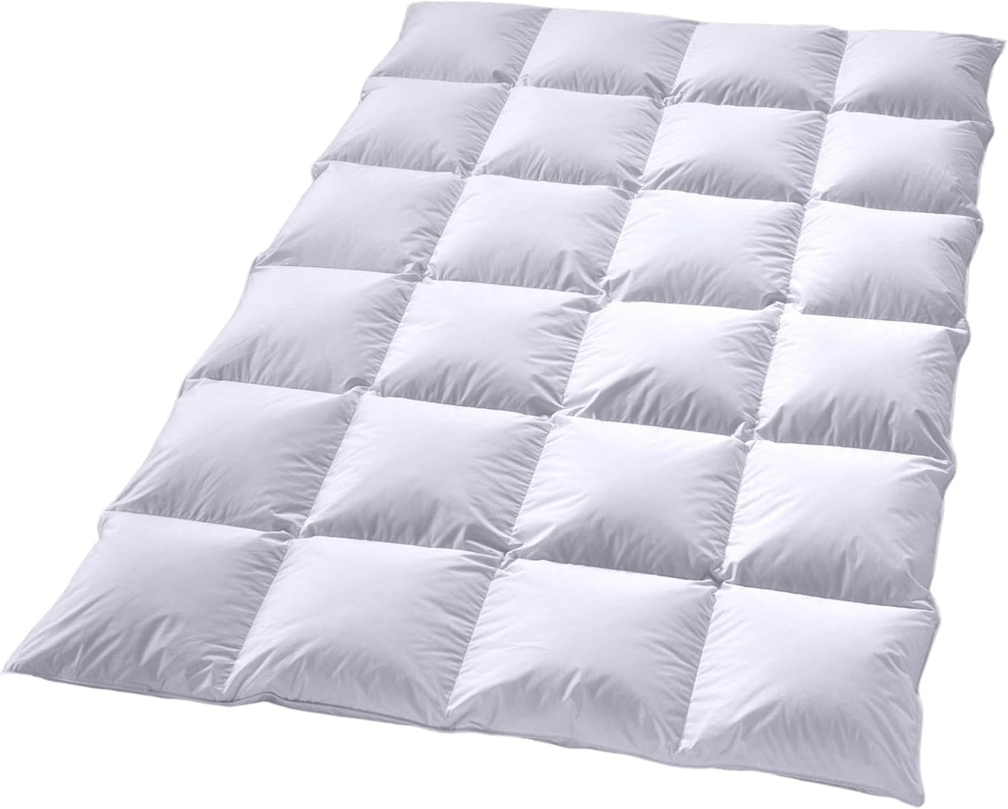 Péřová přikrývka Billerbeck Martina® - Přikrývka 135 X 200 Cm - Přikrývka pro všechna roční období - Vhodné pro alergiky - 90% husí prachové peří, 10% husí peří - Bílé peřiny a přikrývky Naty Shop