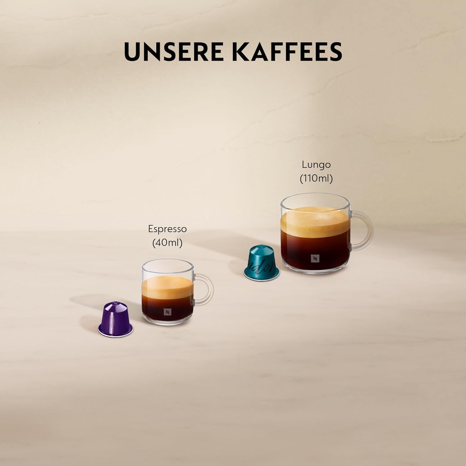 Espresso kávovar s kapslemi Nespresso De'Longhi Essenza Mini, černý | Tlak čerpadla 19 bar | Nádrž na vodu 0,6 l | Na espresso a lungo | Malý kávovar na espresso – skvělé kávové okamžiky | EN85.B