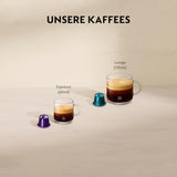 Nespresso kapslový espresso kávovar De'Longhi EN 80.B Inissia, vysokotlaká pumpa a funkce úspory energie, automatické vypnutí po 9 minutách, objem šálku na espresso a lungo, nádržka na vodu 0,7 l, černá