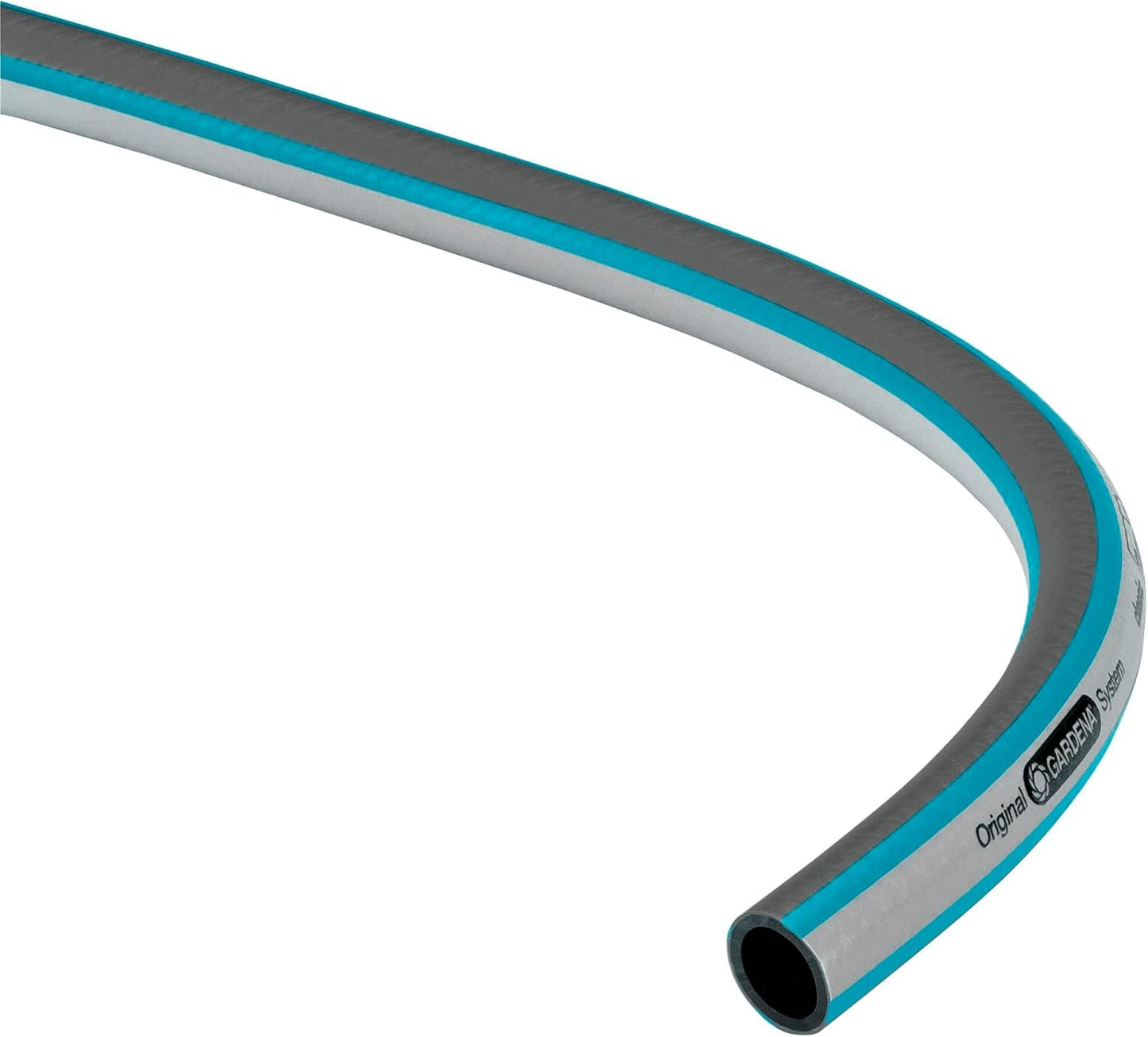 Gardena Classic hadice 19 mm (3/4 palce), 20 m: Univerzální zahradní hadice z robustní tkaniny, křížově tkaná, tlak při roztržení 22 barů, odolná proti UV záření, bez systémových komponent, záruka 12 let (18022-20)