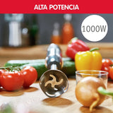 DD6558 DD655810 Quickchef 3-v-1 Tauchmixer, Powelix-Technology, 3 Zubehörteile, Edelstahl, Stahl/Schwarz Kitchen Naty Shop