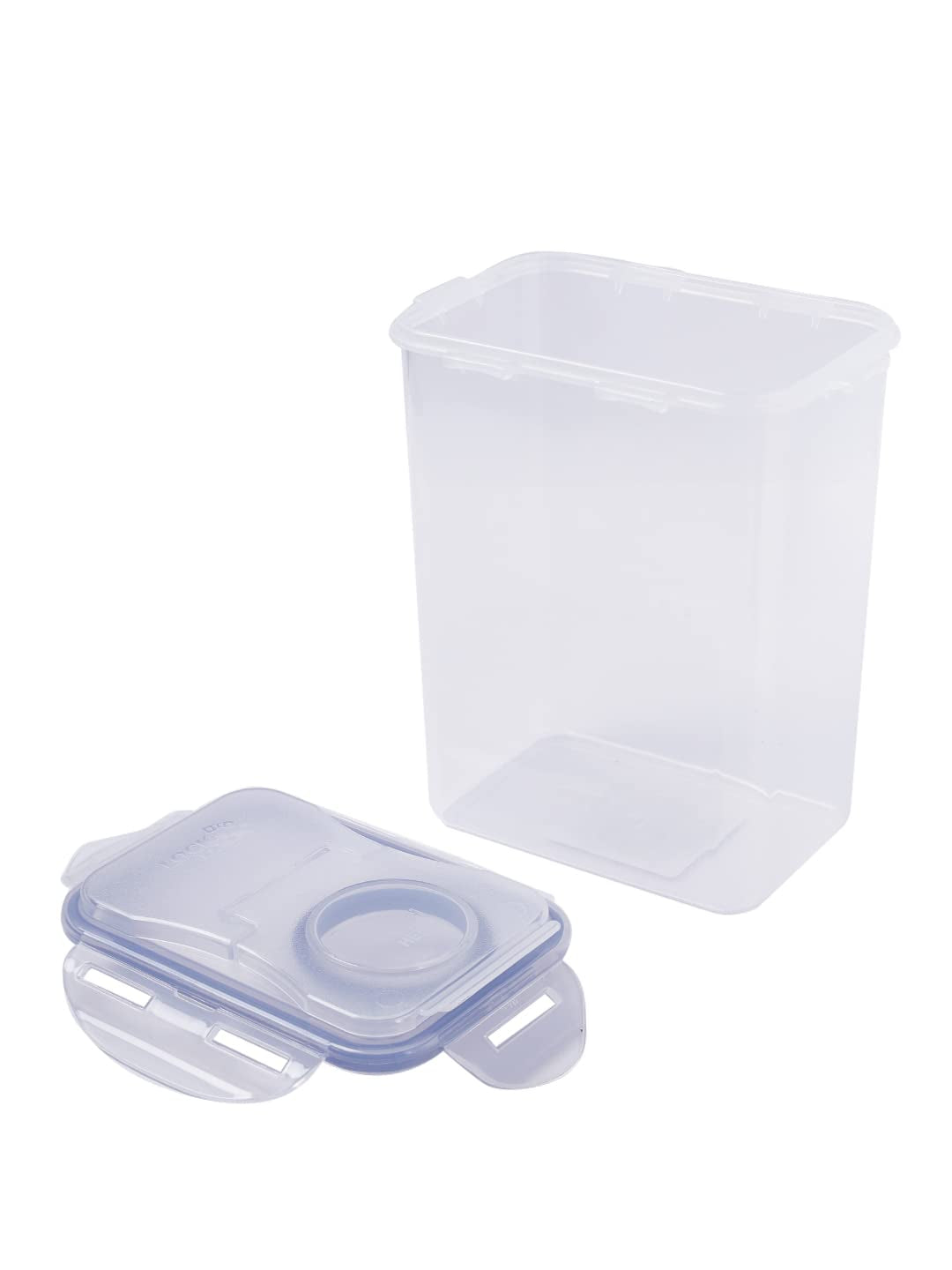 LocknLock PP Classic velkoobjemový kontejner 1,8L | 15,1 x 10,8 x 19 cm | 100% uzavřený úložný box | dávkovač jídla na müsli nebo jídlo | Úložná nádoba bez BPA a vhodná do myčky nádobí Naty Shop Food Storage Boxes