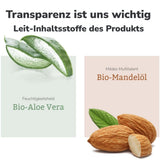 Lavera Basis Sensitiv, intenzivní péče pro suchou pokožku s Aloe Vera a mandlovým olejem, 150 ml Naty Shop
