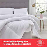 Peřina Silentnight bounceback, 13,5 ks, king size, bavlněná směs, bílá, king size Peřiny a přikrývky Naty Shop