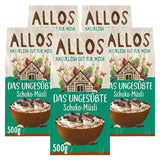 Allos neslazené proteinové müsli | Bio müsli | Ovesné vločky | Cereálie k snídani | Vegan (5 x 450 g), 1 kus (balení 5 ks)