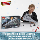 LEGO Star Wars Imperial Star Destroyer, sada hvězdné lodi, stavebnice, sada Darth Vader a Cal Kestis, dárek k narozeninám pro chlapce, dívky a fanoušky 75394 Stavebnice Besuche den LEGO-Store