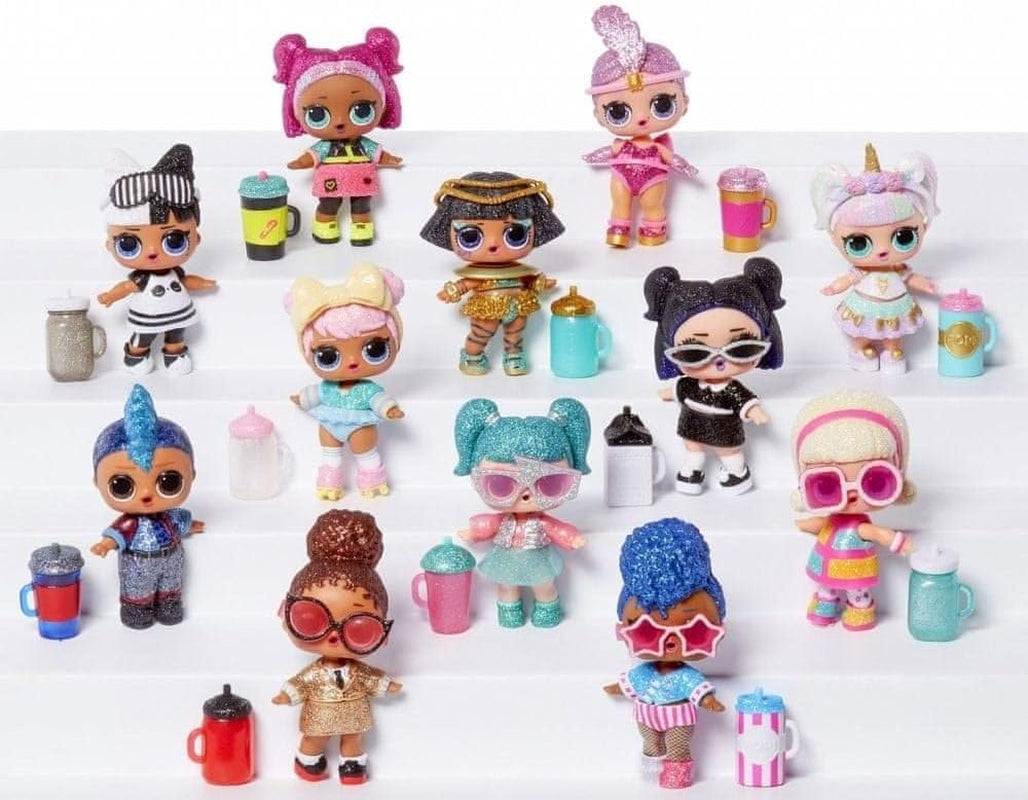 LOL Surprise Glitzer Series - Glitzer-Puppen im 12er-Pack - 80+ překvapení s loutkami, outfity, doplňky a dalšími - Spielzeug mit Wasserüberraschung - Für Mädchen und Jungen ab 4 Jahren