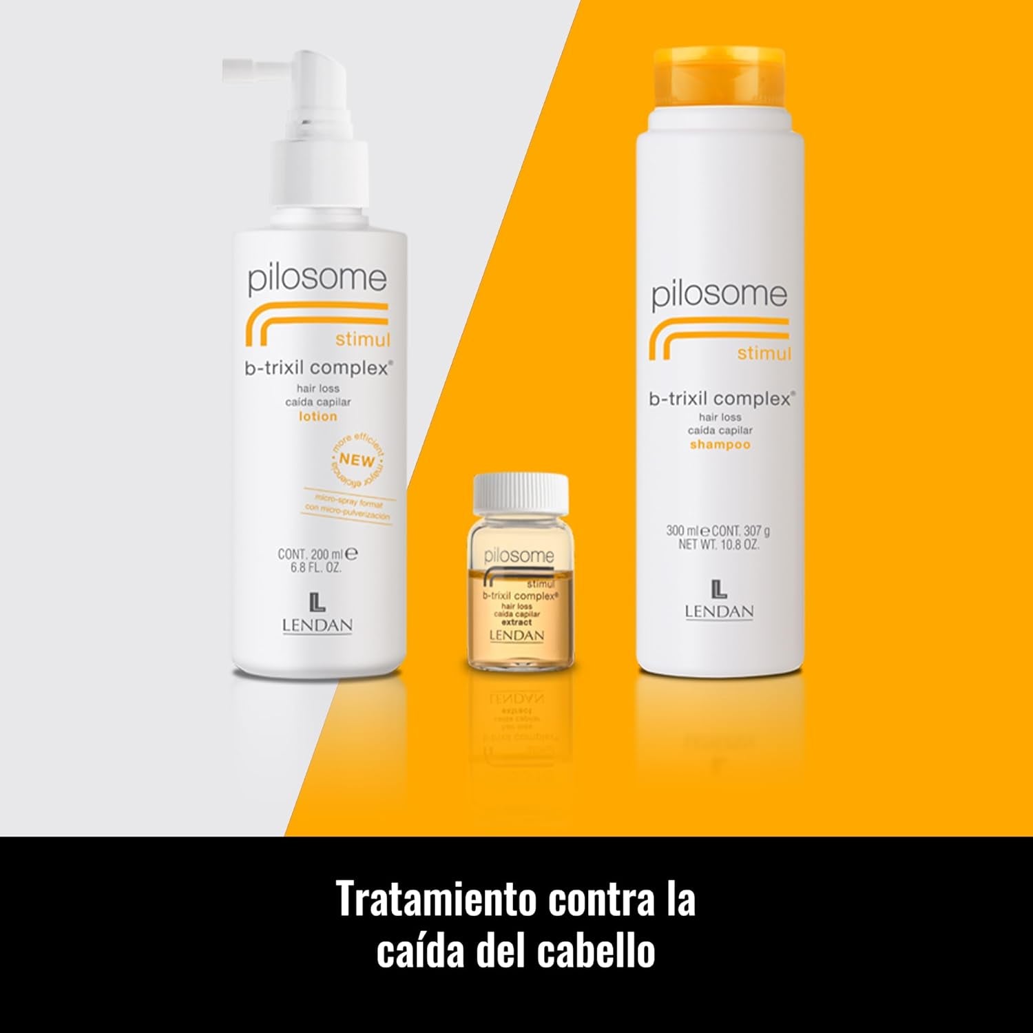 Léčba vypadávání vlasů pro ženy a muže, Pilosome Stimul B-Trixil Complex, 12 x 6 ml Pilosome Hair Care