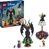 LEGO Ç€ Disney Villains The Dresses Of Maleficent And Cruella De Vil - Hračka pro chlapce a dívky od 9 let - Vč. 2 minipanenky a 2 figurky zvířat – dárek k výročí pro fanoušky 43262 Stavebnice Besuche den LEGO-Store Výchozí název