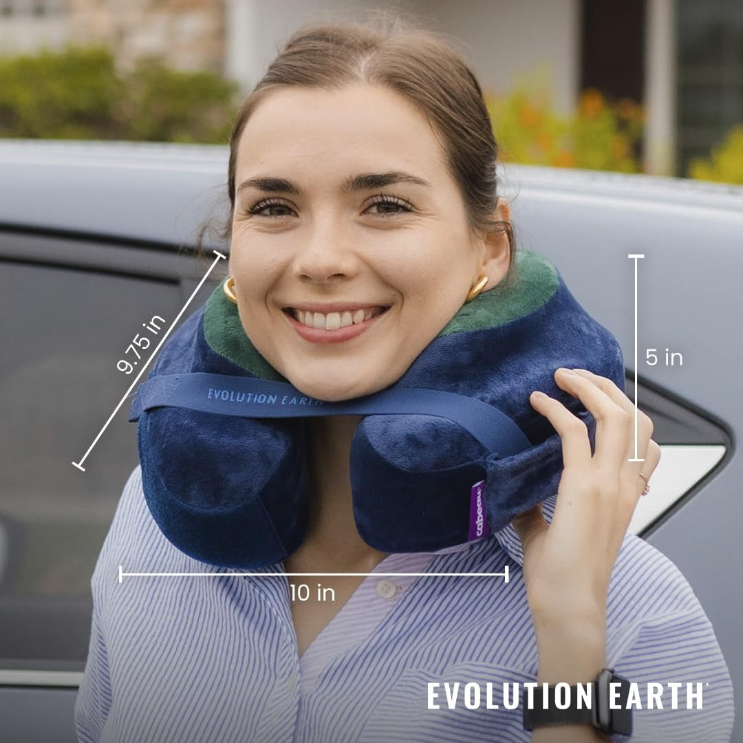 Cabeau Evolution Earth - Polštář na krk 25 cm Cestovní polštáře Naty Shop