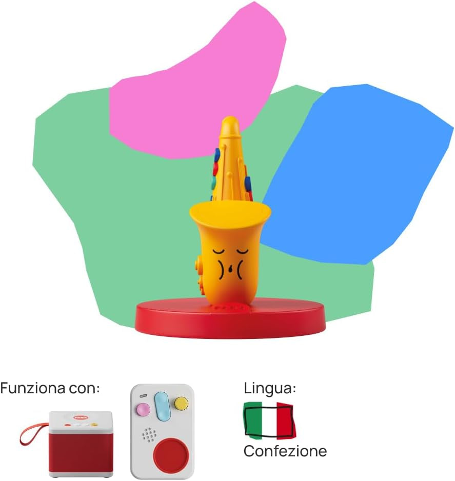 Zvuková figura - jazzový rytmus - hudba, písničky a zvuky, vzdělávací obsah hračka, chlapci a dívky od 0 let, italská verze Bebe Naty Shop hračky