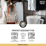 Vzorová sada zrnkových espresso 4 x 350 g zrnkové espresso | Discovery Pack/Sample Pack | Robusta a Arabica | Ideální pro plně automatická zařízení a portafiltr | KRÁLOVSKÝ BARISTA