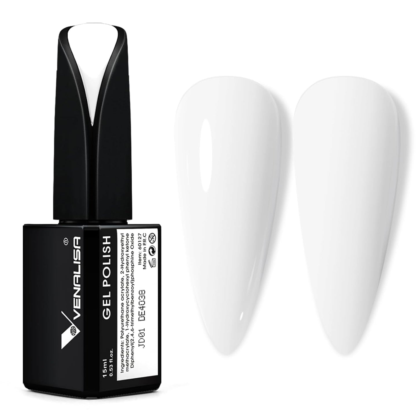 VENALISA Korálově oranžový UV lak na nehty 15 ml gelový lak na nehty pro UV lampu na nehty Průhledný gel lak na nehty Coral Orange Modely pro vlastní design nehtů