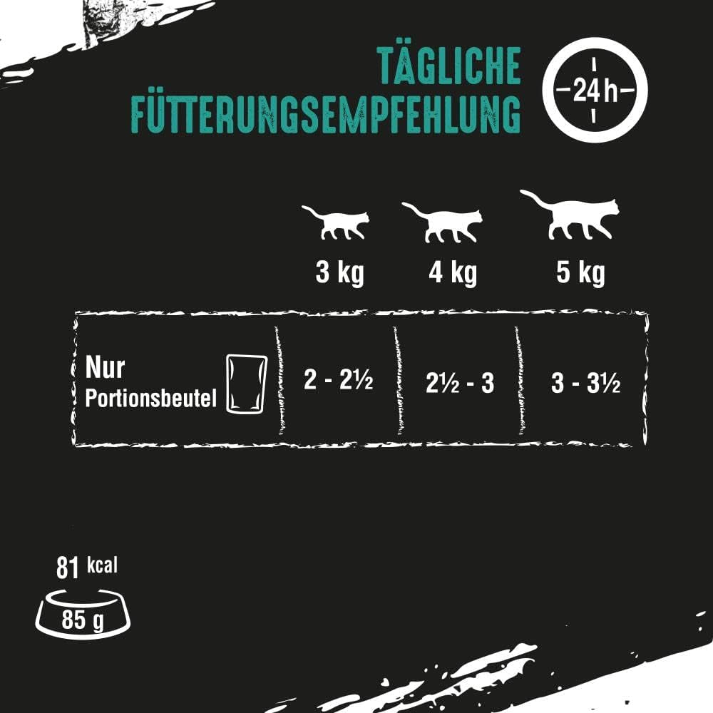 CRAVE Katze Portionsbeutel Multipack omáčka s tuňákem 13 x 4 x 85 g