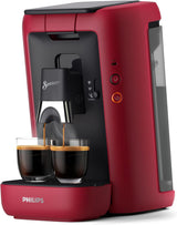 Kávovar na espresso na kapsle PHILIPS Senseo Maestro – technologie Intense Plus, vysoce kvalitní espresso, ekologický design, nádrž na vodu 1,2 l, funkce Memo, indikátor odvápnění (CSA260/60)