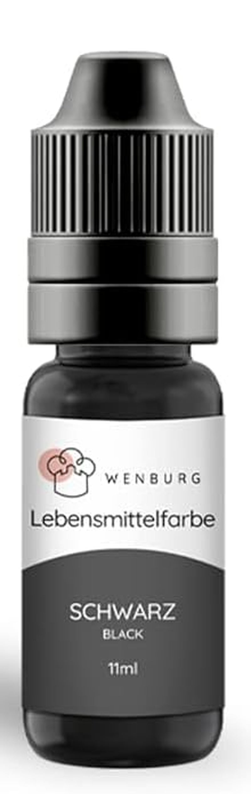 Wenburg potravinářské barvivo, třpytky, 11 ml, koncentrované, vyrobeno v EU, tekuté. Pro barvení těsta, nápojů, příchutí, slizu - zlaté třpytky Potravinářské barvivo - zlaté barvení dortů - zlaté třpytky