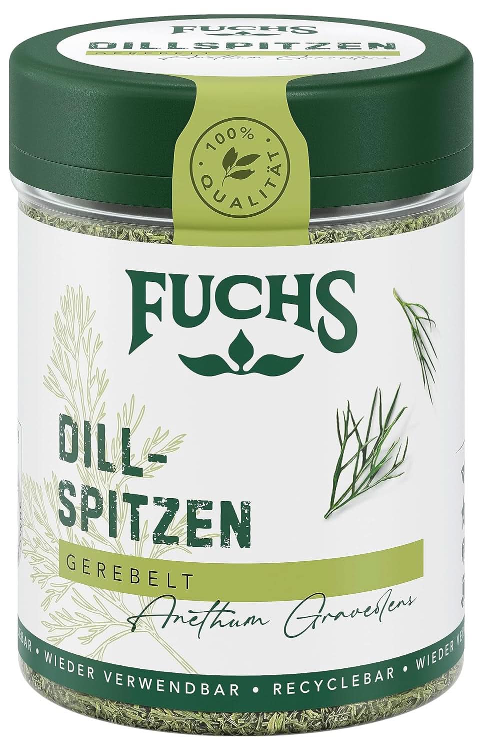 Fuchs sekaný kopr, 20 gramů Condimente Naty Shop